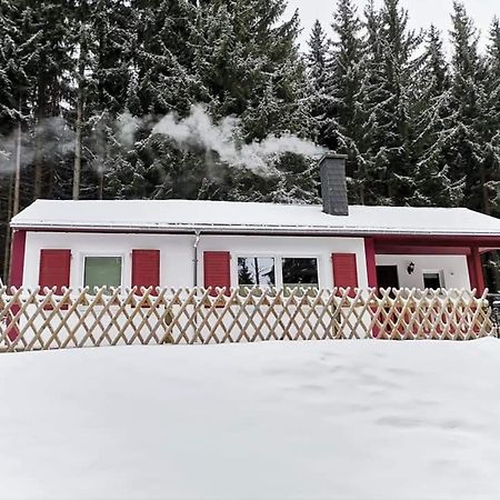 Erzgebirgsidyll Breitenbrunn - Waldhaus Neuer Anbau ภายนอก รูปภาพ