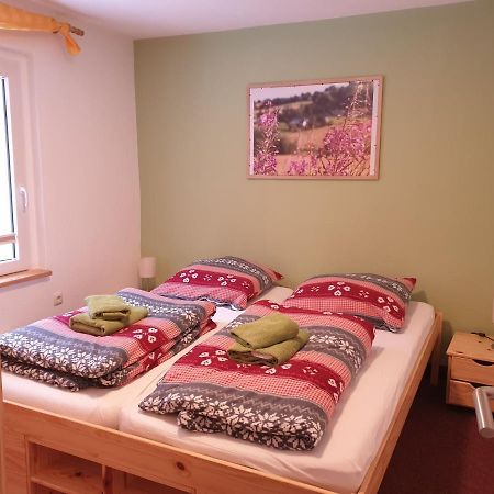 Erzgebirgsidyll Breitenbrunn - Waldhaus Neuer Anbau ภายนอก รูปภาพ