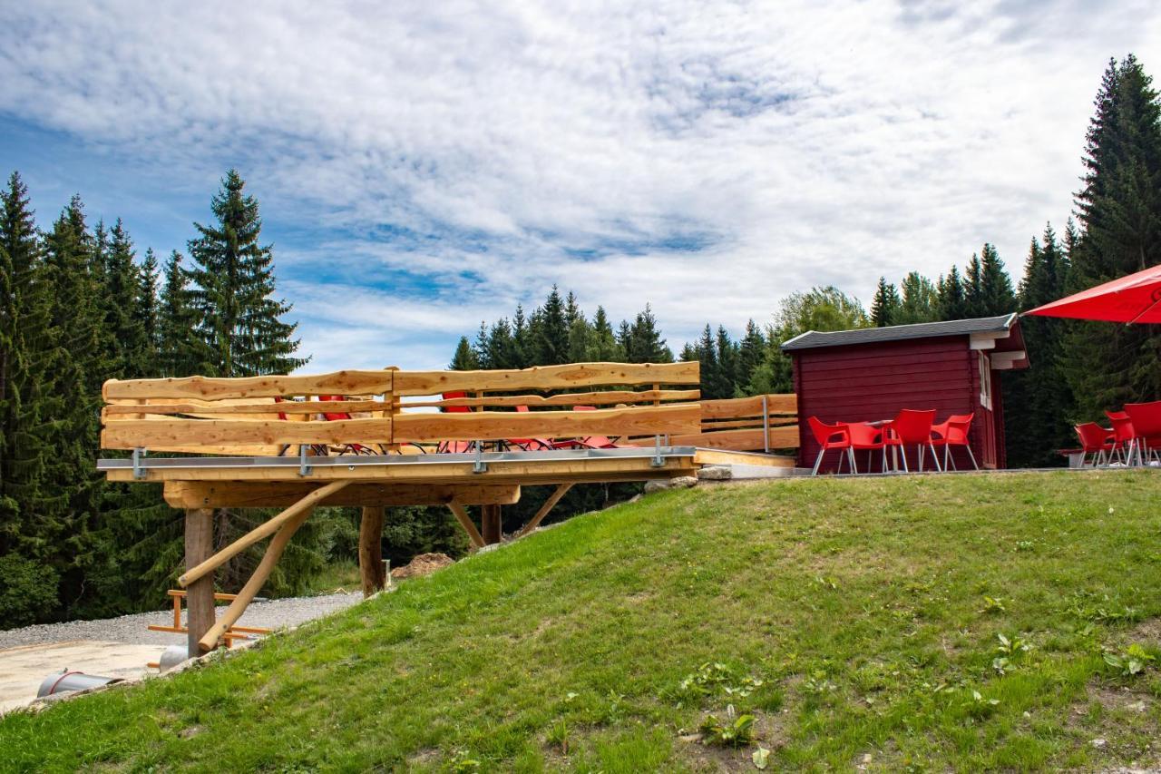 Erzgebirgsidyll Breitenbrunn - Waldhaus Neuer Anbau ภายนอก รูปภาพ