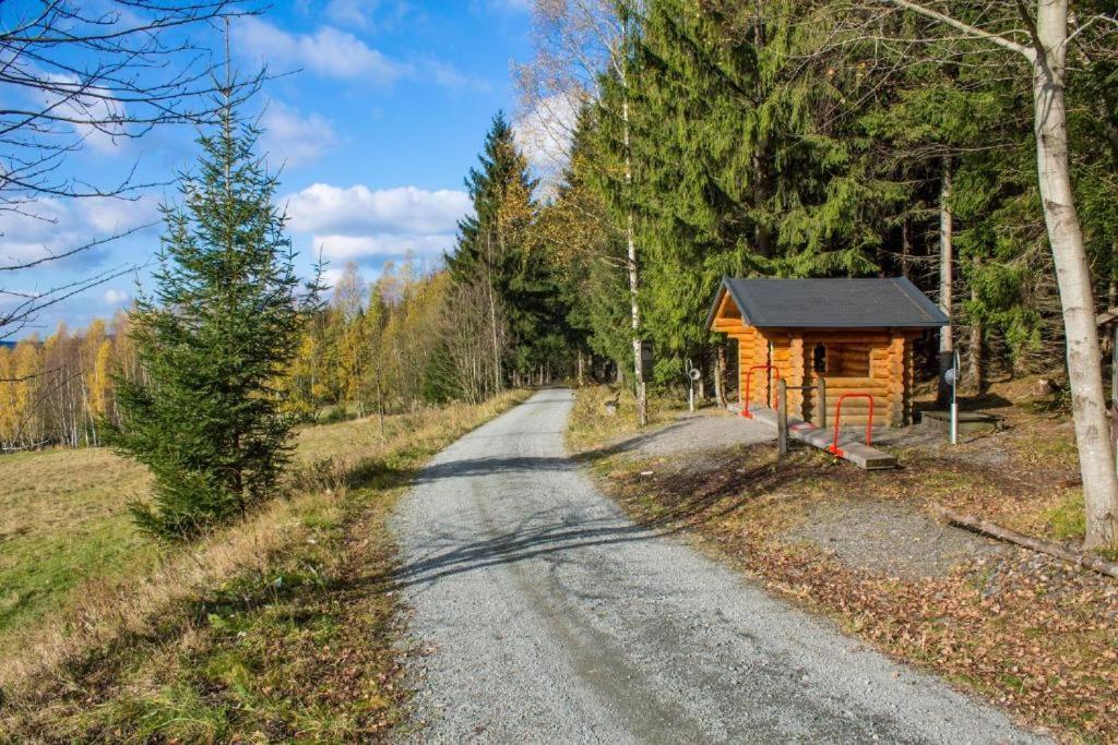Erzgebirgsidyll Breitenbrunn - Waldhaus Neuer Anbau ภายนอก รูปภาพ