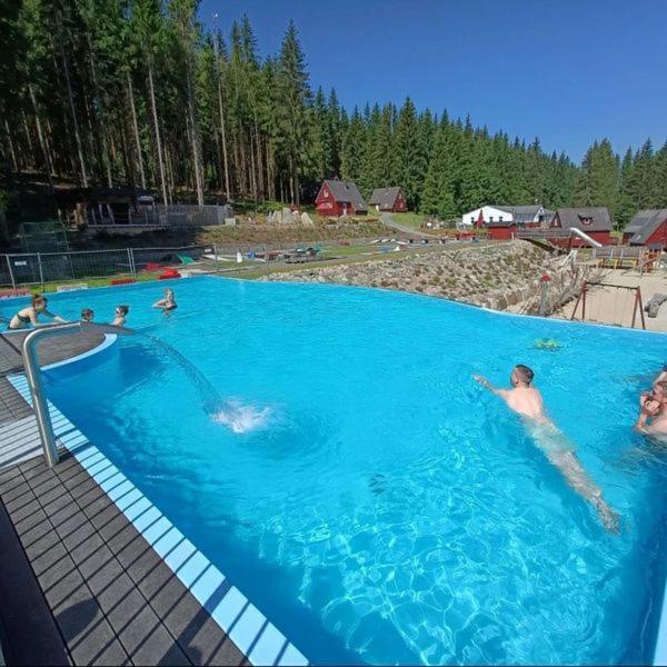 Erzgebirgsidyll Breitenbrunn - Waldhaus Neuer Anbau ภายนอก รูปภาพ